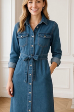 Load image into Gallery viewer, Robe jeans Simone