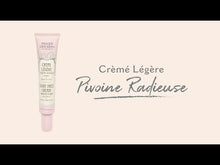 Charger et lire la vidéo dans la visionneuse de la Galerie, Crème légère pour le visage - Pivoine radieuse
