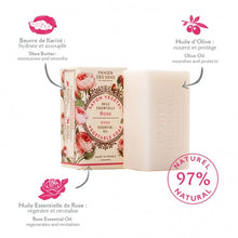 Load image into Gallery viewer, Rose Essential Oil Bar Soap