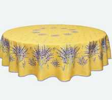 Load image into Gallery viewer, Placed Round Tablecloth – Bonnieux 
