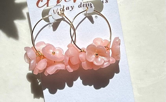 Boucle d'oreille Flore