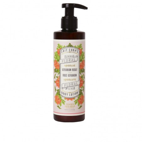 Shea Butter Body Lotion - Geranium Rosat 