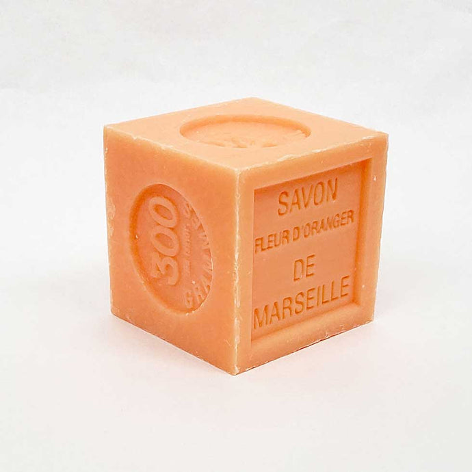 Cube de savon de Marseille - Fleur d'oranger