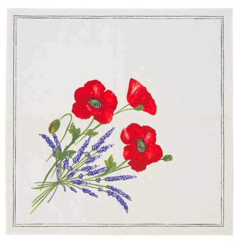 Napkin – Poppy Lavender (6 pieces) 